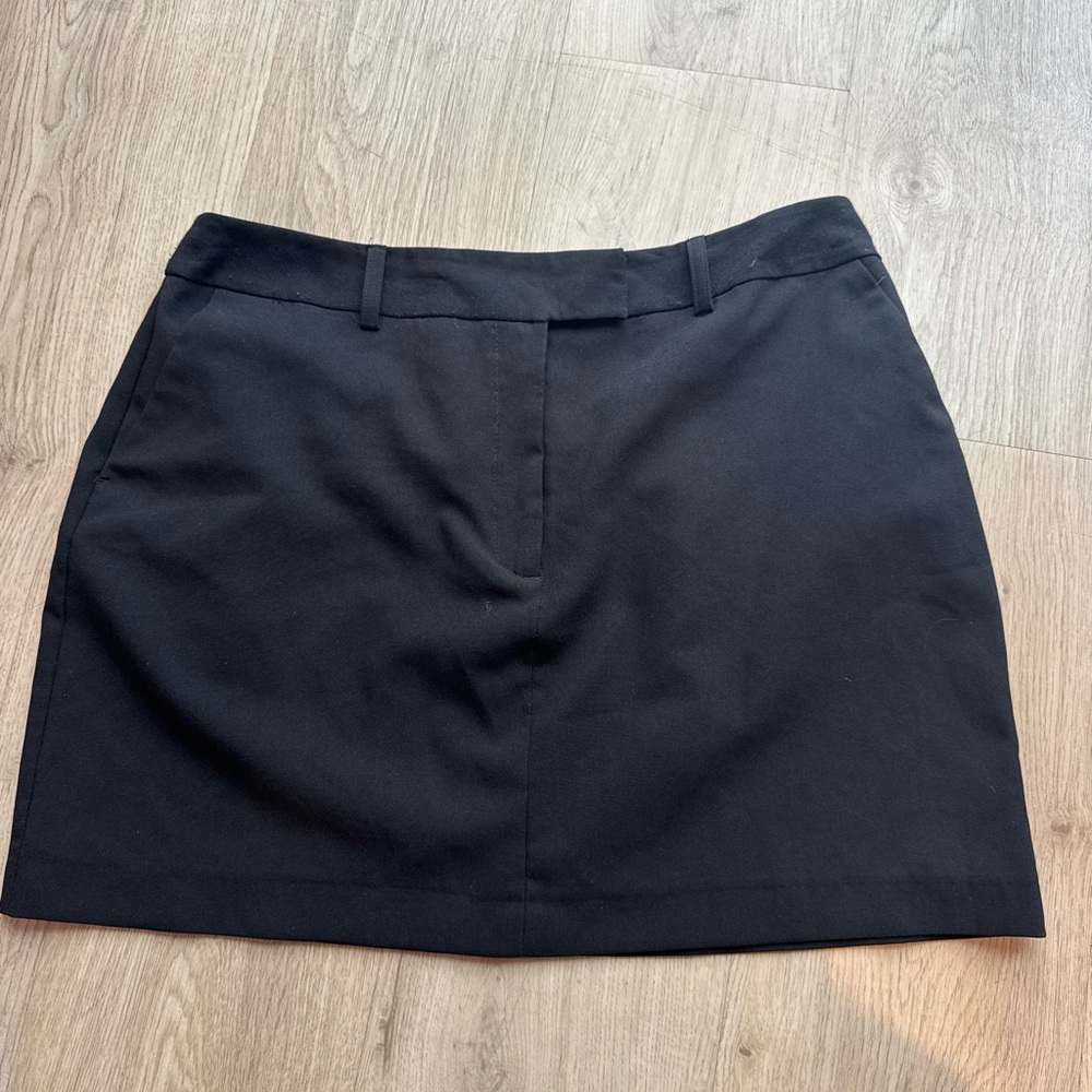 Topshop Black Mini Skirt